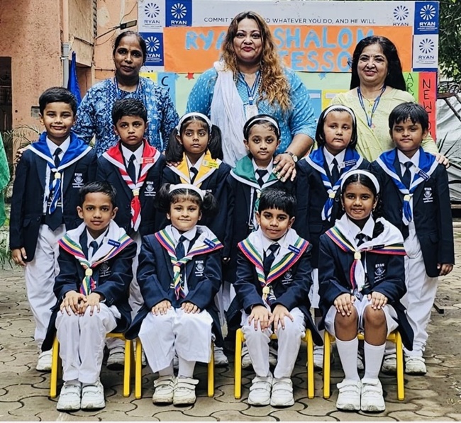 Montessori Student Council formed at Ryan Shalom,Andheri.